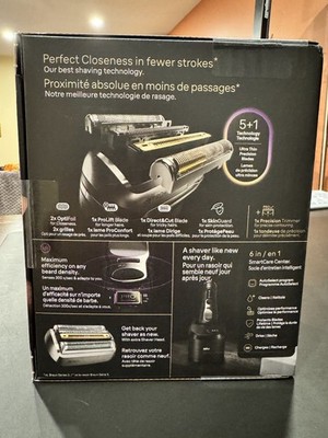 Braun Series 9 PRO Electric Shaver Wet Dry 9660ccps w/ Cleaner