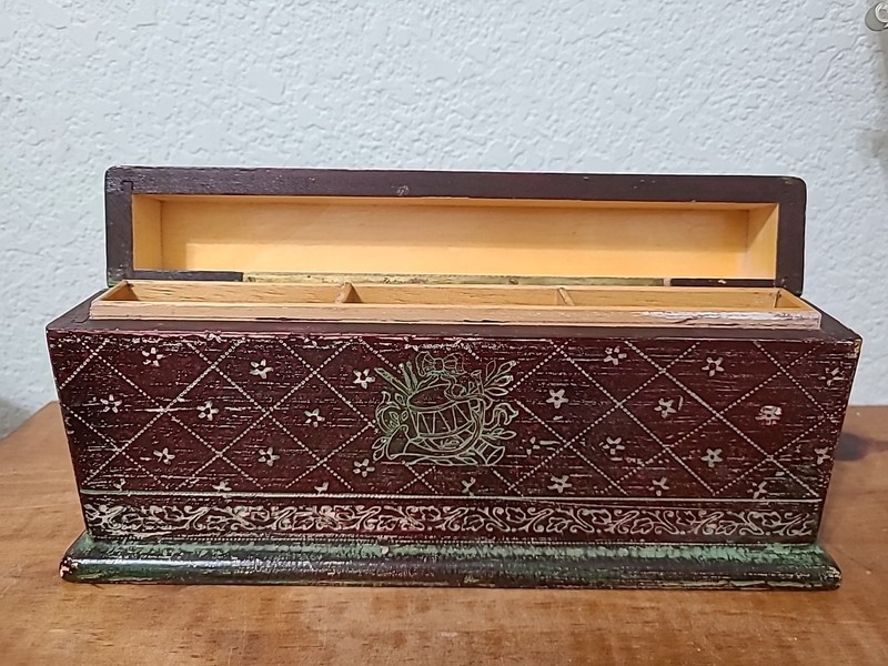 PLAYING CARD HOLDER Distressed leather look   Italy