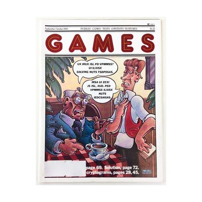 Games Pub Games Mag  #19 ''Cover Cryptoon Last Shall be the First, Beyon Mag VG+