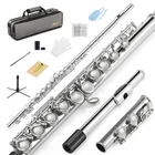 ? Eastar CONCERT FLUTE WITH CARRY CASE STAND FOR STUDENT SCHOOL BAND FLUTES