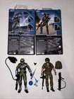 GI JOE CLASSIFIED SERIES 6” HASBRO SCI FI & FOOTLOOSE ACTION FIGURE LOT 2