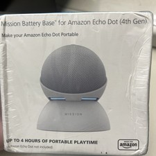 NEW Mission Battery Base for Amazon Echo Dot ...