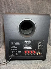Klipsch Synergy SUB-10 Powered Subwoofer 120V Black Home Theater Audio Speaker 