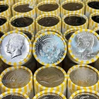 Kennedy Half Dollar Unsearched Bank Rolls! 20 COIN ROLL! Look for Silver++++++++
