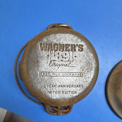 Wagner's 1891 Original Cast Iron Cookware 100 Year Anniversary