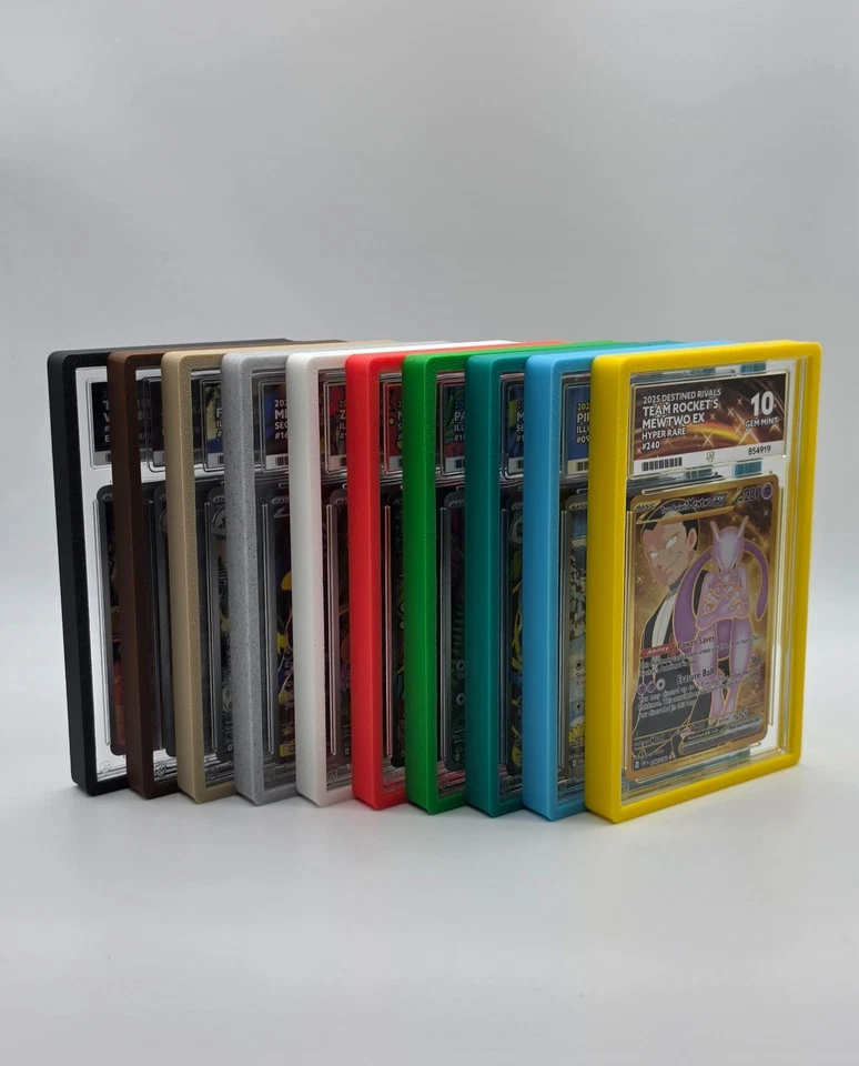 Ace Grading Slab Guard Bumper Protector | Perfect Fit, Snap In/Out, Rigid PLA - Image 1 of 4
