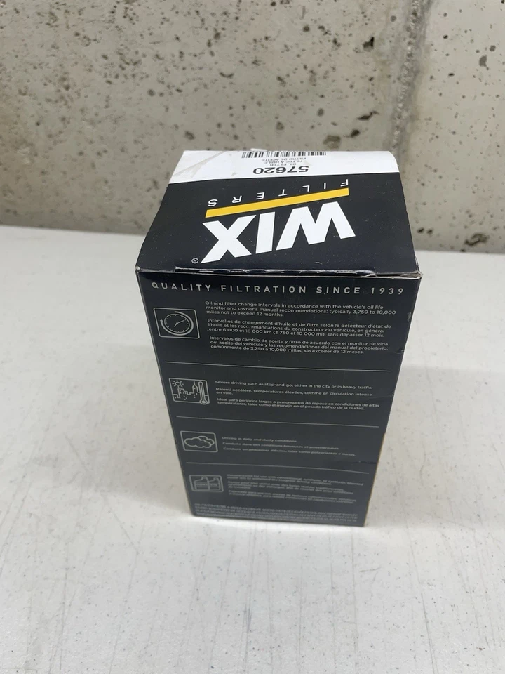 WIX 发动机机油过滤器 57620 适用于道奇 Ram 2500 Ram 3500 Ram 4000 Ram 4500 5500 — 第 3/3 张图片