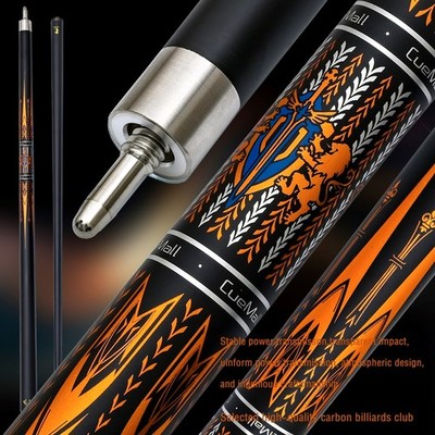 Carbon Pool Queue 12,5mm Low Deflection Quick Joint Bronze Dual Lion