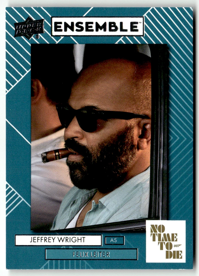 Upper Deck 2025 James Bond 007 E-19 Jeffrey Wright as Felix Leiter Ensemble