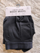 Express Comfort Cotton Packaged Boxer Briefs Mens Underwear XLarge MINT FREESHIP