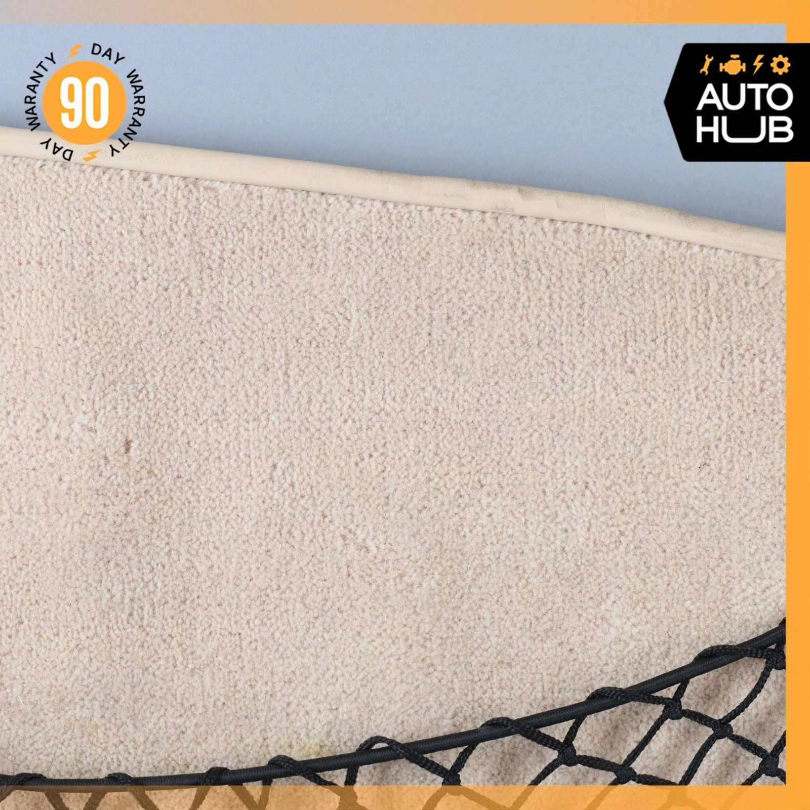 99-02 Rolls Royce Silver Seraph Rear Right Side Trunk Boot Mat Carpet Cover OEM