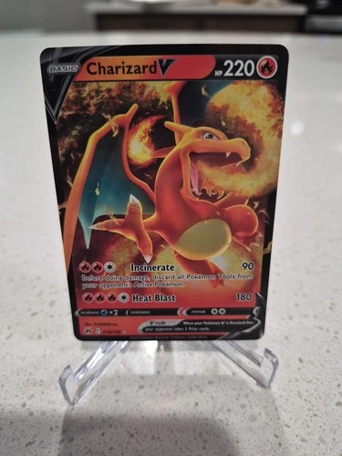 Charizard V 2023 Pokemon Sword & Shield Crown Zenith Card # 018/159