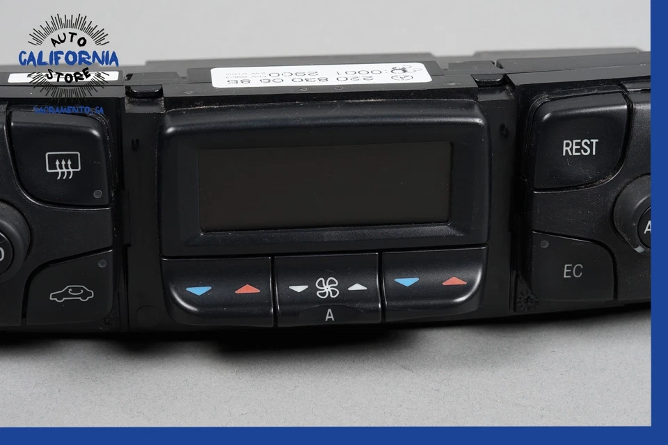 00-06 梅赛德斯 W215 CL55 AMG 交流电空调加热器 气候控制 2208301185 原始设备制造商 — 第 4/4 张图片