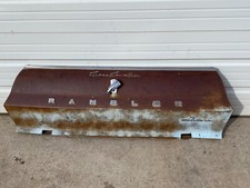 1962 62 Rambler Station Wagon Tail Gate Solid Garage Wall Art