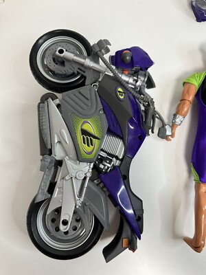 1999 MATTEL MAX STEEL SURF ATTACK & TURBO BOARD ACTION