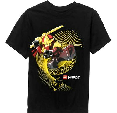 Lego Ninjago t-shirt size 10-12 Large 18 XXL New Child Tee