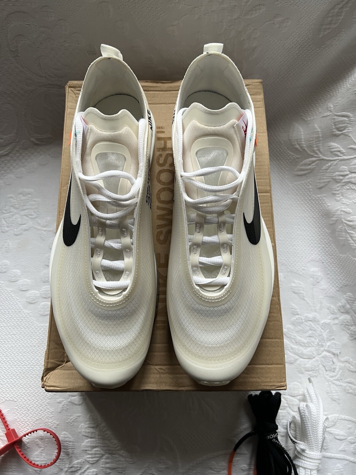 OFF WHITE X NIKE Off White x The 10: Nike Air Max 97 OG Virgil Abloh EU 42 5 NUOVE