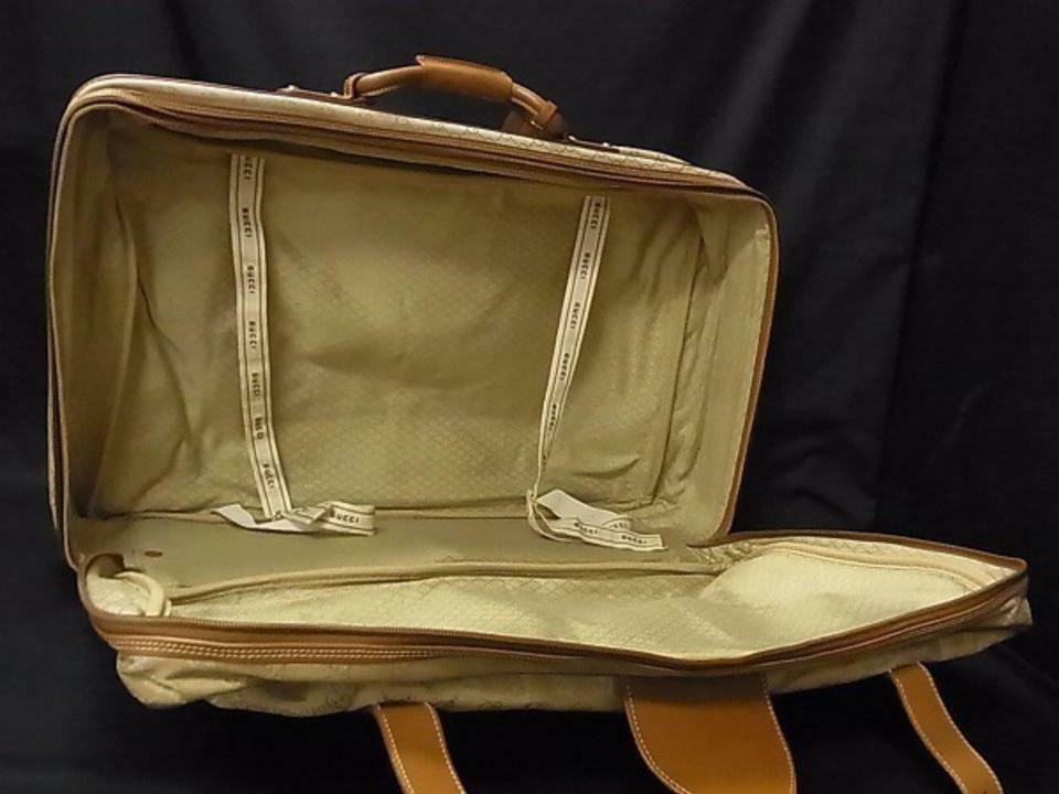  Gucci Suitcase Luggage monogram GG Beige 239391 | eBay