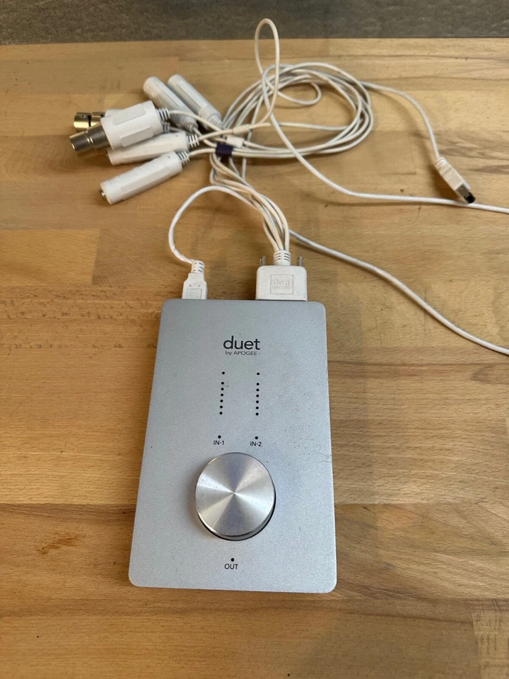 Apogee Duet FireWire Audio Interface für Mac Professioneller Standart