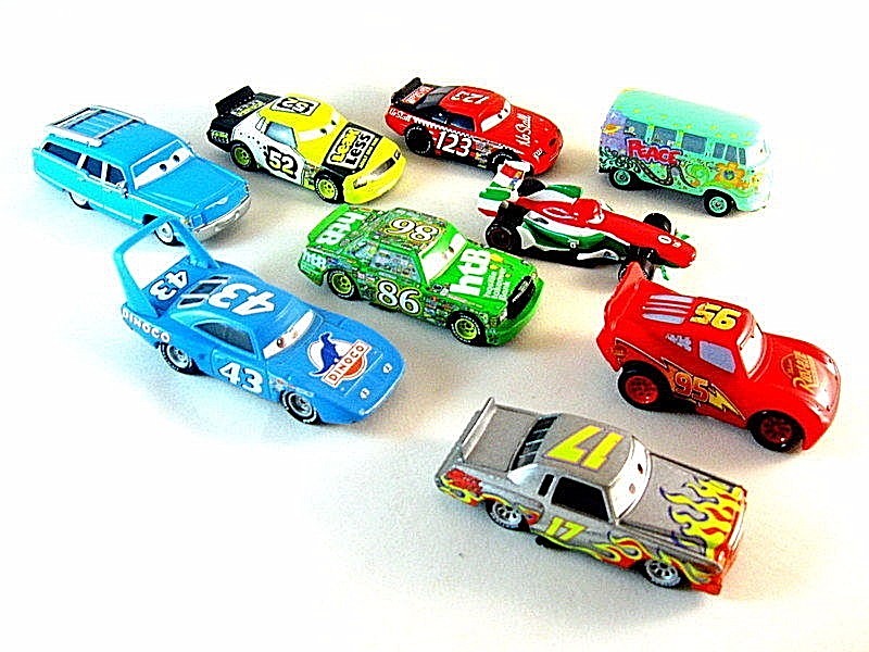 CARS SET*9 MATTEL DISNEY PIXAR CARS 1:55 DIECAST CAR COLLECTOR'S