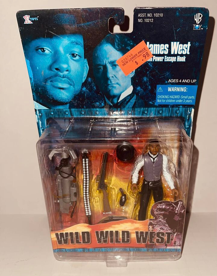 WEST. フィギュア 1999 Vintage Toys Wild Wild West James West Action Figure X-Toys