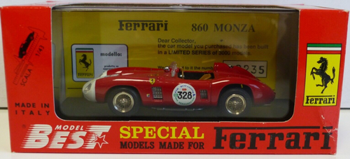 Ferrari 750 Monza 40x Aniversario – Echelle 1/43 – BestModels (Art Model) – Occasion