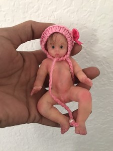 mini silicone baby dolls on ebay