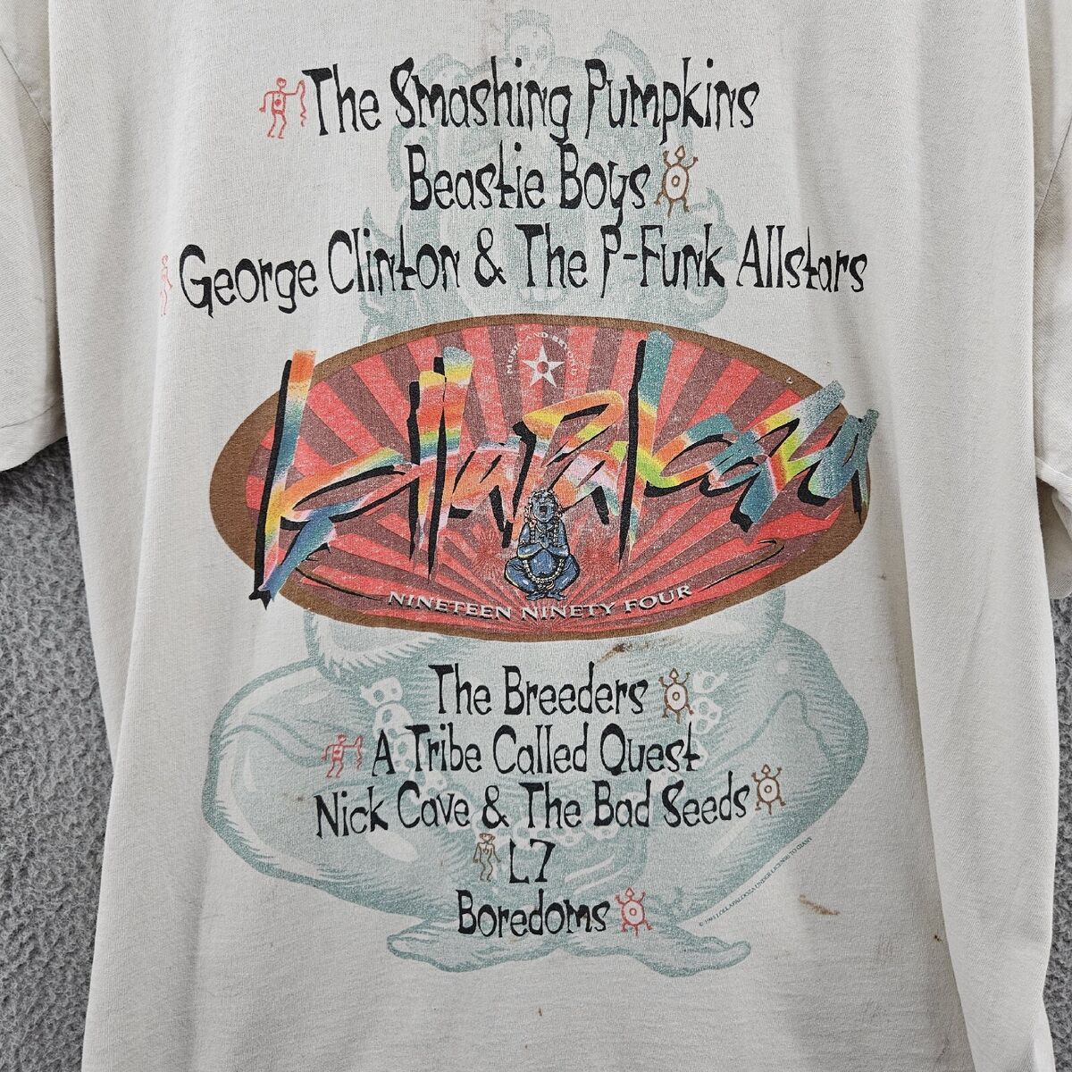 Vintage Lollapalooza 1994 Shirt Size XL Giant Single Stitch Vintage Lollapalooza 1994 Shirt Size XL Giant Single Stitch