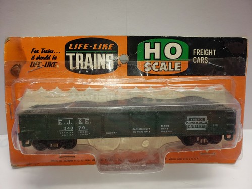 Life Like HO Chicago Outer Belt Railway Gondola Car EJ & E 34079 TRAIN COAL CAR - Picture 3 of 9
