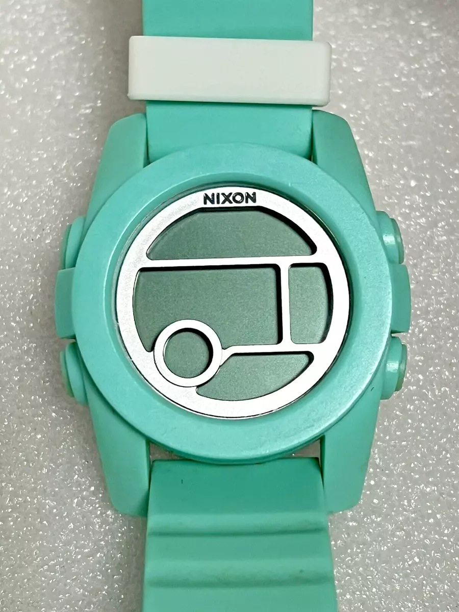 Nixon Watch The Unit 40 Thats What She Said Polycarbonate Teal 100M - Need  Batt