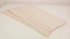 5 Sheets 0.75mm Balsa Wood Sheets 325mm x 100mm (12.8 inches x 3.93 inches)