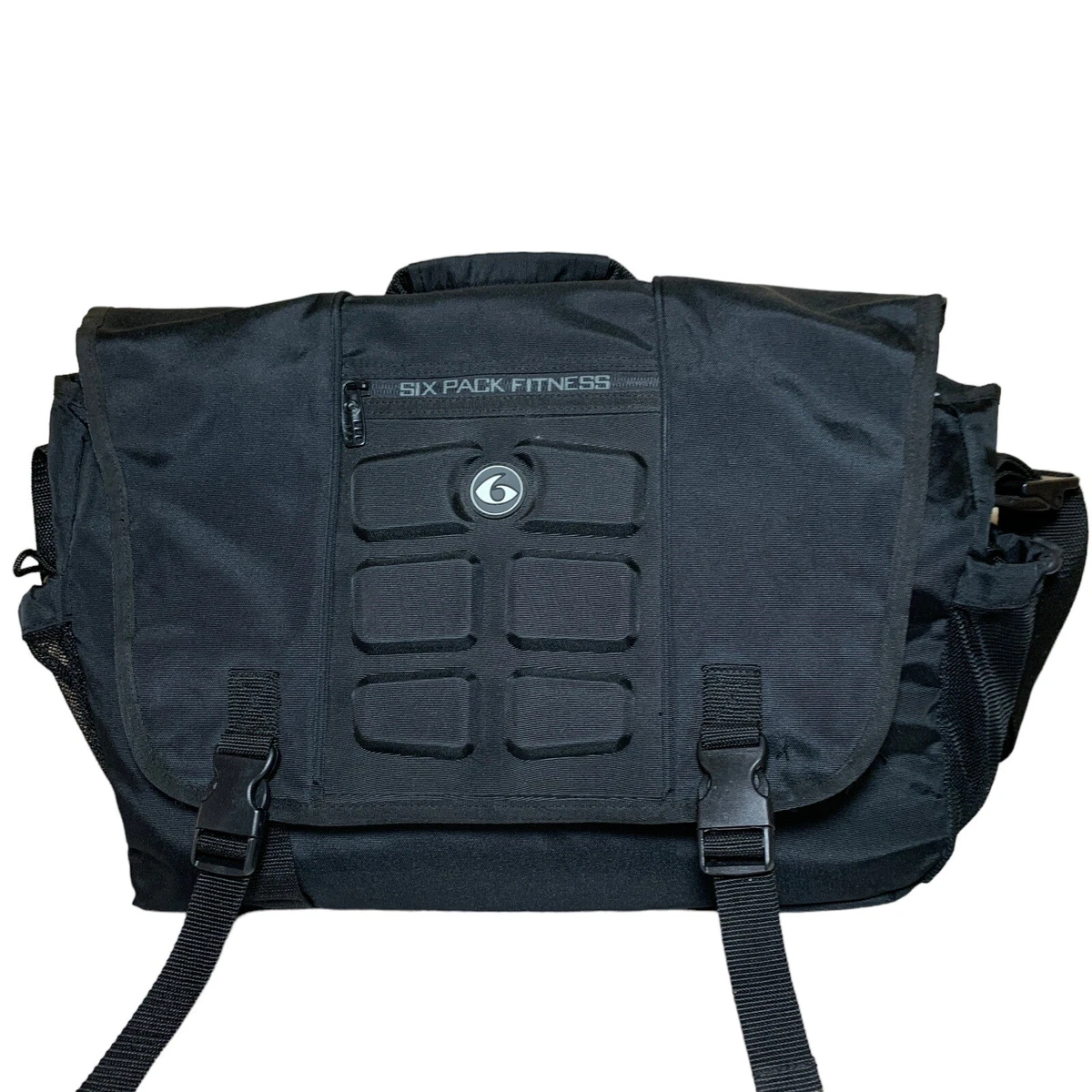 Six Pack Fitness Meal Prep Titan Messenger Bag Padded Insulated