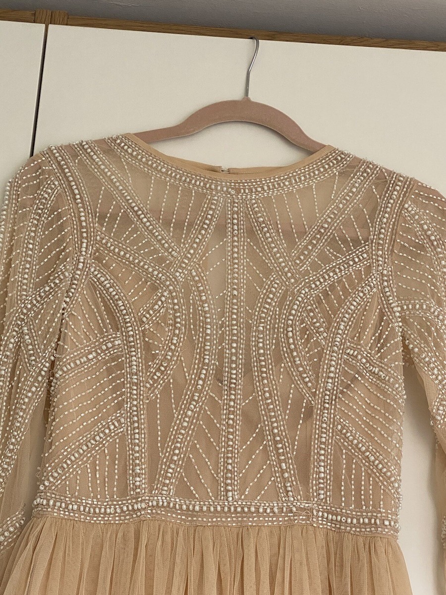ASOS DESIGN embellished bodice maxi dress with tulle skirt in soft beige size 8 | eBay UK ASOS DESIGN embellished bodice maxi dress with tulle skirt in soft beige size 8 | eBay UK