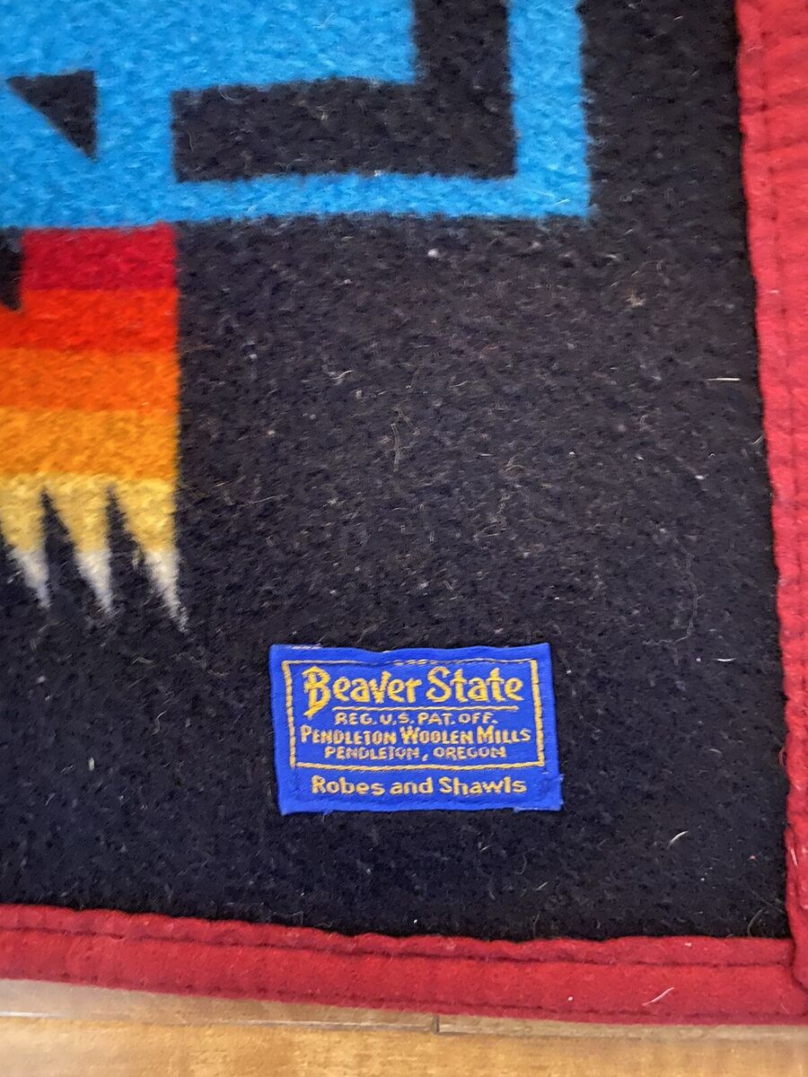 Beaver State Pendleton Wool Blanket Vintage - 5'x6' | eBay Beaver State Pendleton Wool Blanket Vintage - 5'x6' | eBay