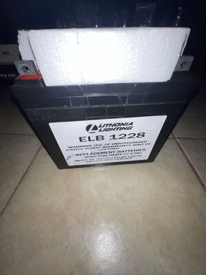 Lithonia Lighting Elb 1228 Battery Brand New