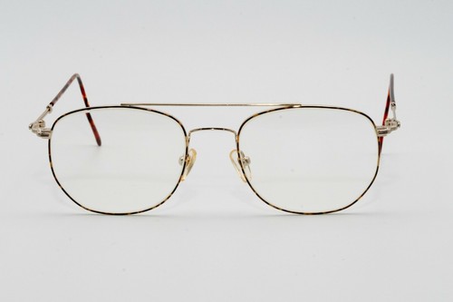 Duck Head Birmingham DA Gold Tortoise Eyeglasses Glasses Frames 55▢20-145 - Picture 2 of 9