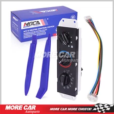 A/C & Heater Control Panel with Blower Motor Switch for 99-06 Jeep Wrangler TJ