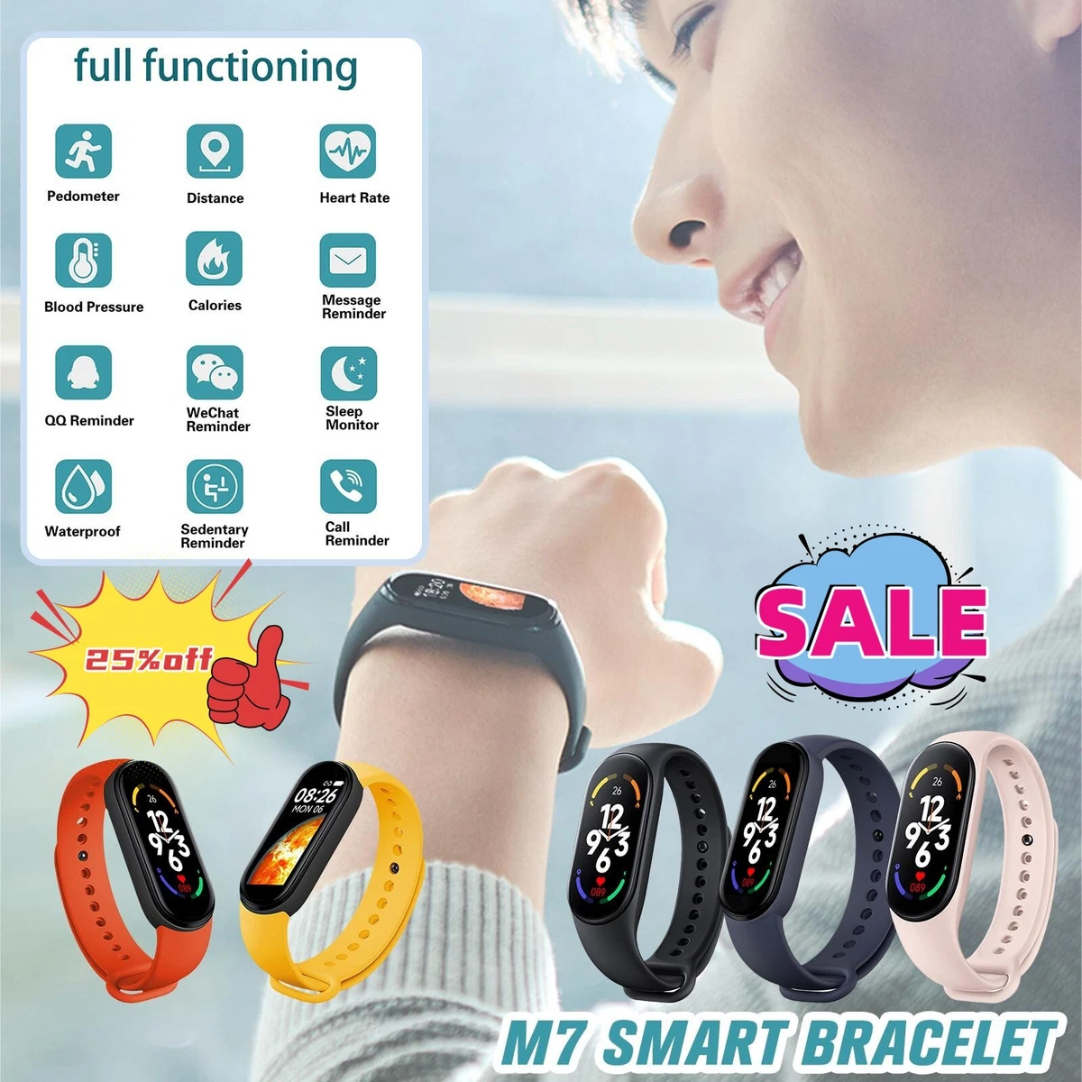 Update 71+ smart bracelet wristband app 3tdesign.edu.vn