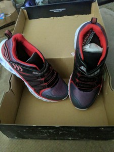 light up red and blue skechers