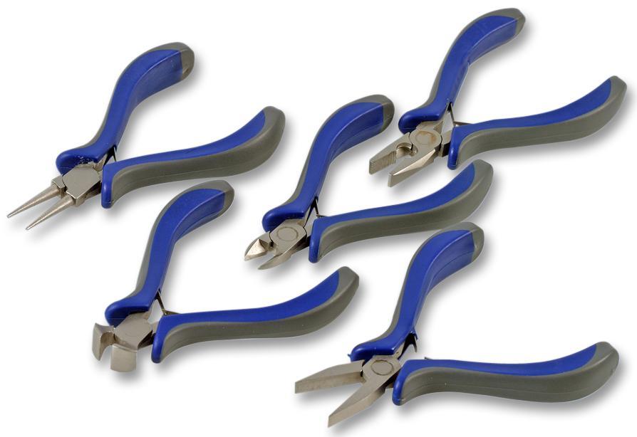 5 Piece Heavy Duty Mini Jewellery Beading Cutter Maker Pliers Craft Tool Set