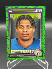 2024 Panini Score-A-Treat Brenden Rice Rising Stars Green Bats #6 Chargers RC