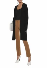 NWT NARCISO RODRIGUEZ Split-back wool & cashmere-blend cardigan  SZ 46 XL $895