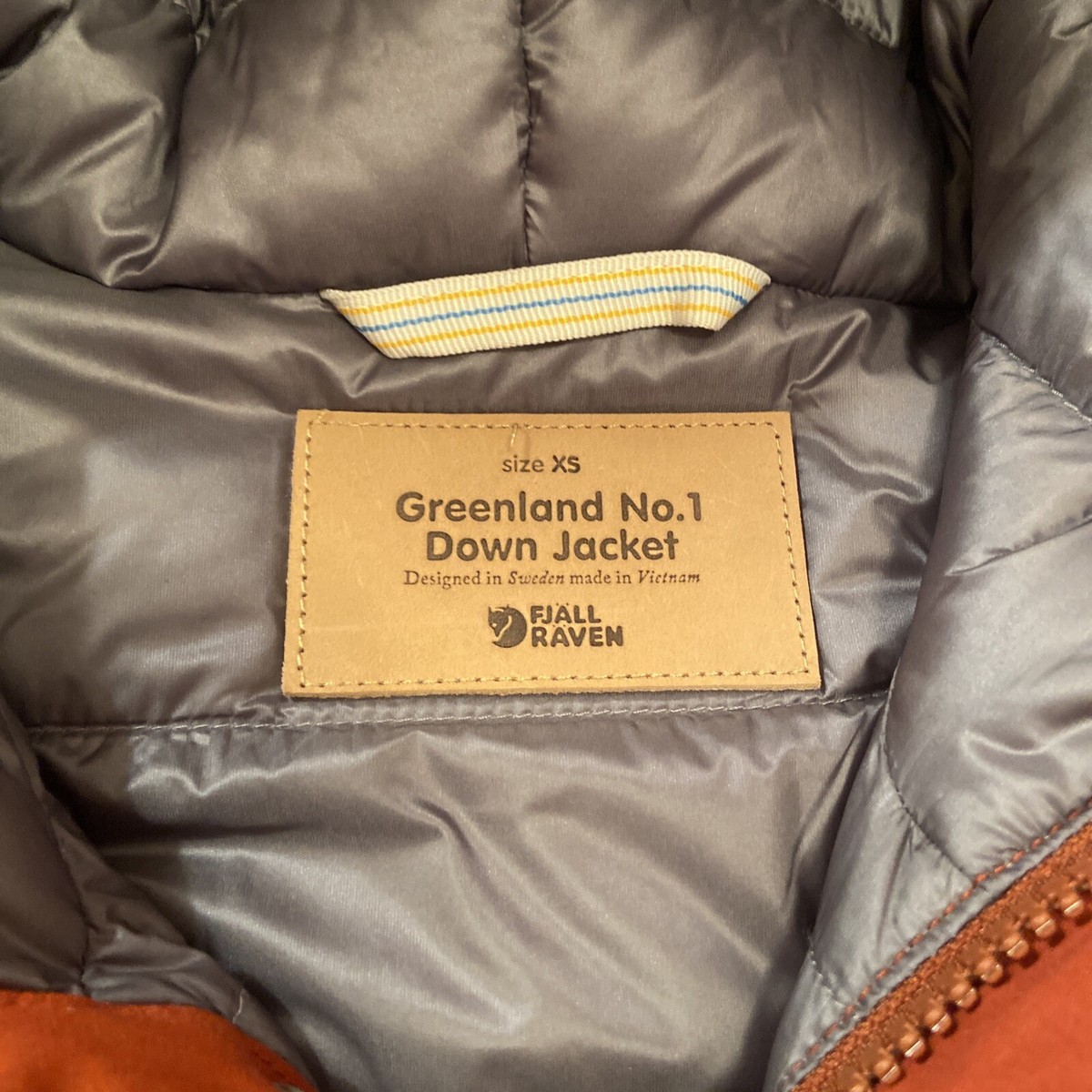 Fjallraven Greenland No. 1 Down Jacket. Autumn Leaf/Night Fjallraven Greenland No. 1 Down Jacket. Autumn Leaf/Night