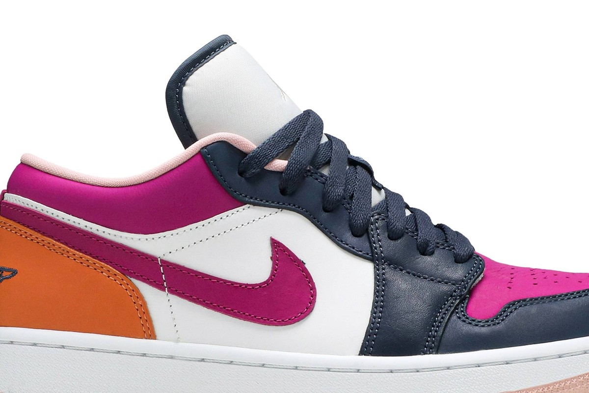 シューズ(女性用) NikeAirJordan1 LowGS\"Brown and Purple\" Air Jordan 1 Low 