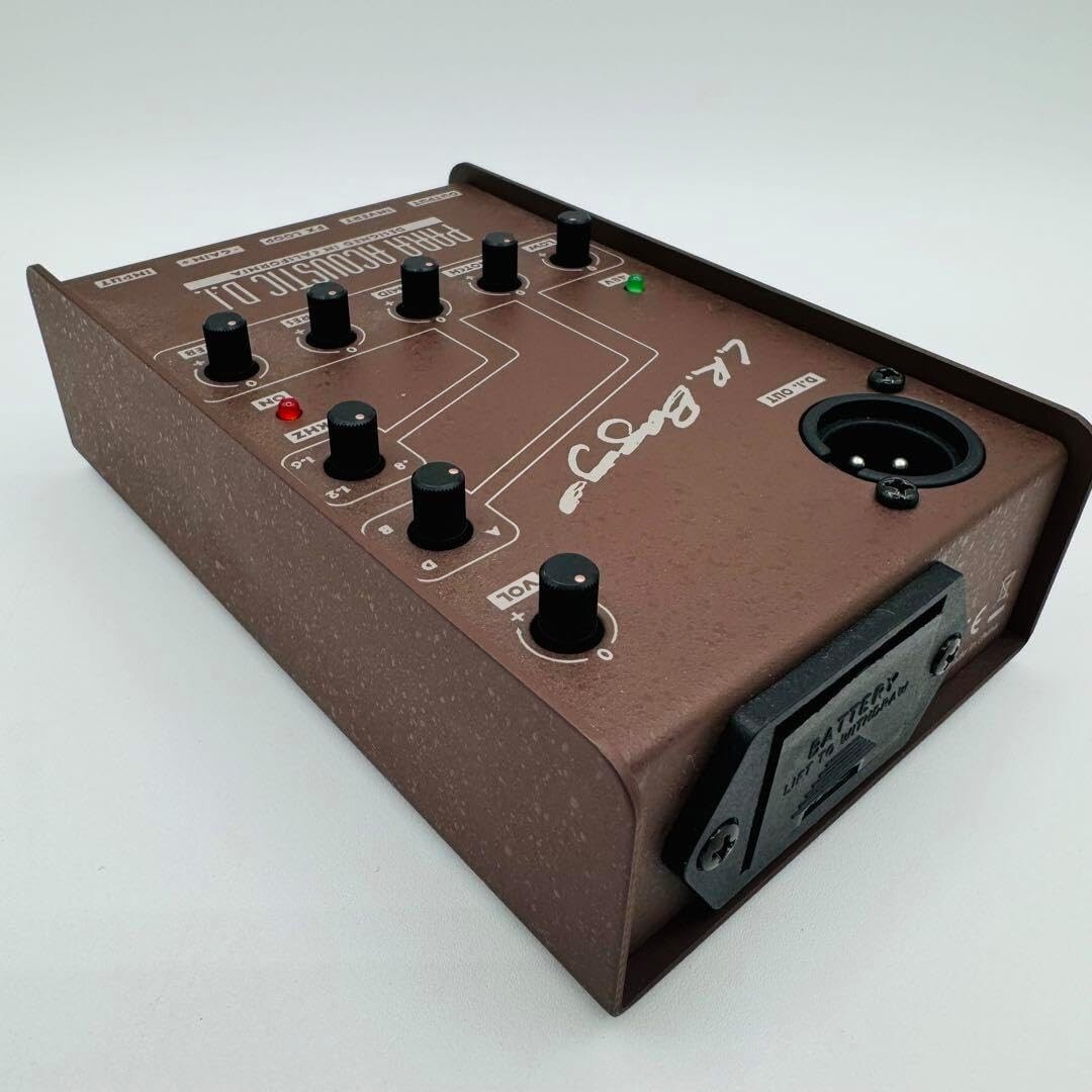 L.R. Baggs Para Acoustic D.I. Acoustic Guitar Preamp DI 5 Band EQ