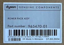 Dyson V12 Detect Slim SV46 Genuine OEM Click-in Battery 965470-01 NIB Best Offer
