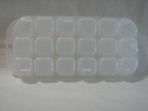 Quadratisch bedeckt EI Tablett SÜSSIGKEITENFORM GELEESE Jello Shots Kräuter Blume infundiert Würfel - Bild 11 von 12