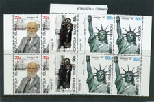 Norfolk Island 1986 Scott# 382-4 Blocks Mint NH