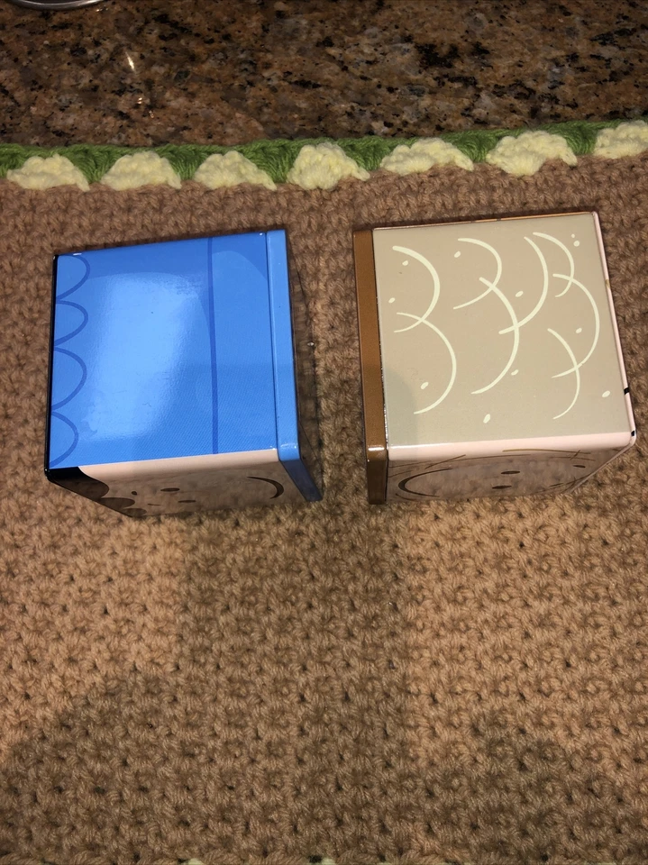 Cubeez PEANUTS Set Lucy charlie Brown Franklin Storage containers hallmark 2 pcs - Image 3 of 4