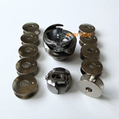 Rotary Hook+Bobbin Case +10 Bobbins For Pfaff 437 438 439